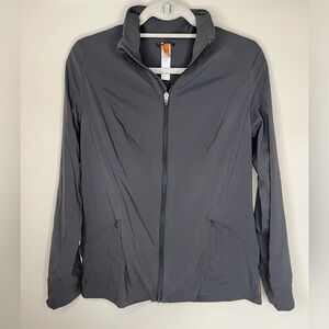 Lucy Athletic Active Full Zip Lightweight Jacket Black Medium